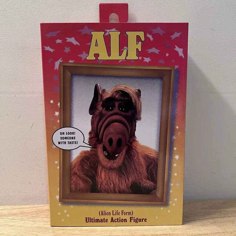 NECA ALF Ultimate 7” Action Figure Alien Life Form TV Show New Sealed